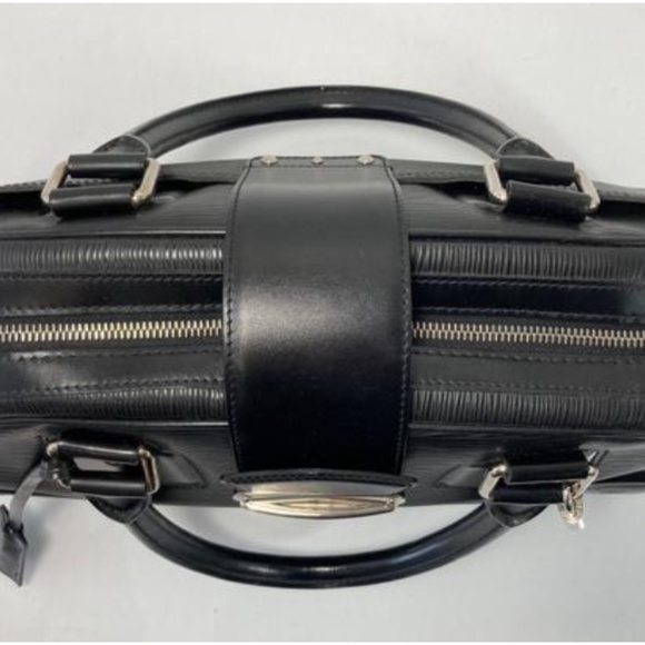 Louis Vuitton Epi Bowling Montaigne GM  in Black - Picture 7 of 14